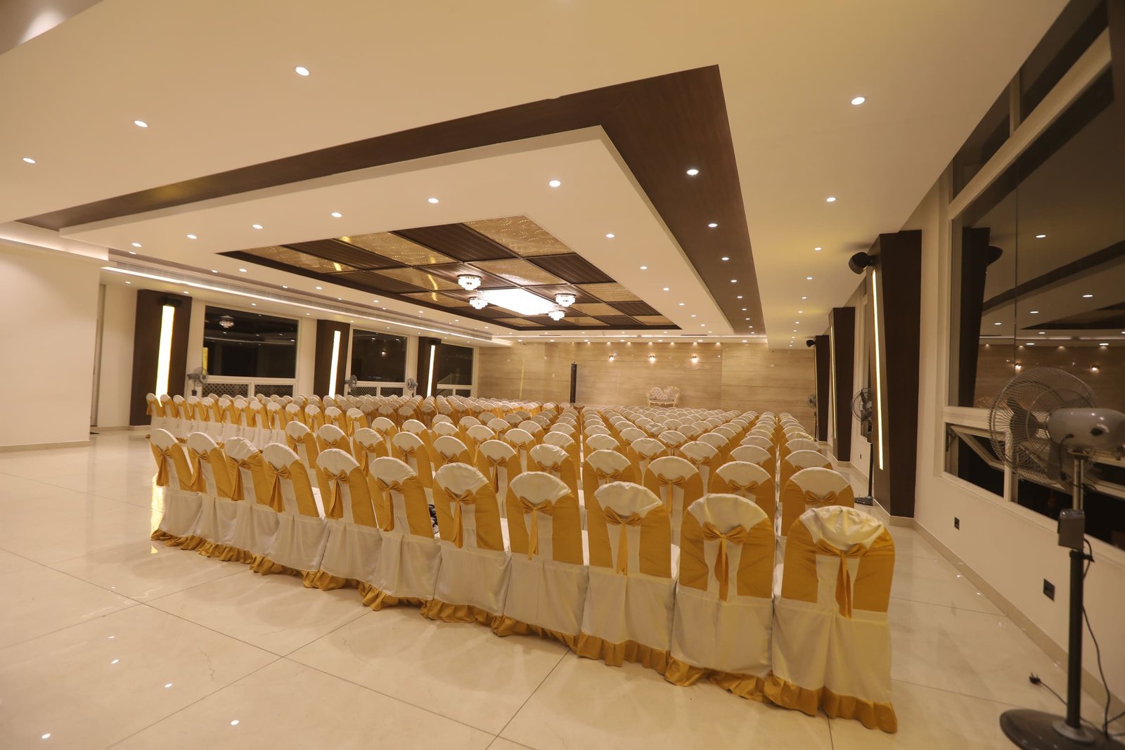Guest seating facing the stage